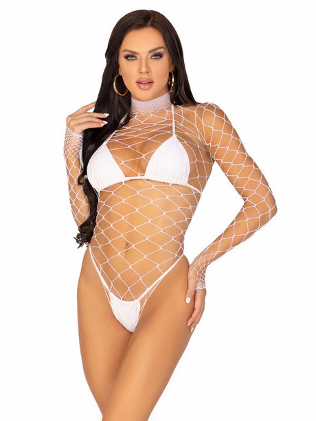 High Neck Bodysuit - LEG AVENUE Leg Avenue - Boutique Séduction