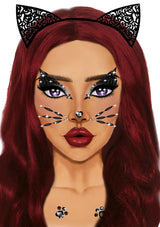 Animal Rhinestone Face Jewels - LEG AVENUE Leg Avenue - Boutique Séduction