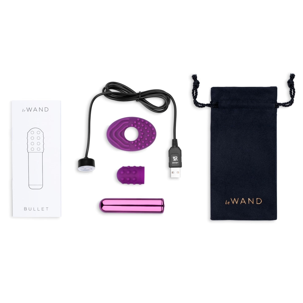 BULLET Rechargeable Vibrator - LE WAND Le Wand - Boutique Séduction