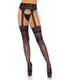 Opaque garterbelt stocking - Leg Avenue Leg Avenue - Boutique Séduction
