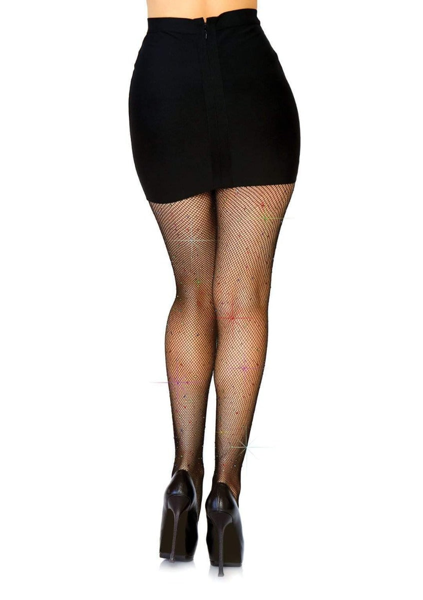 Rhinestone fishnet tights - Leg Avenue Leg Avenue - Boutique Séduction