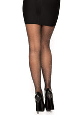 Sheer spandex rhinestone pantiehose Leg Avenue - Boutique Séduction