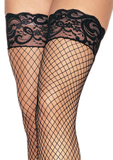Stay up fishnet thigh highs Leg Avenue - Boutique Séduction