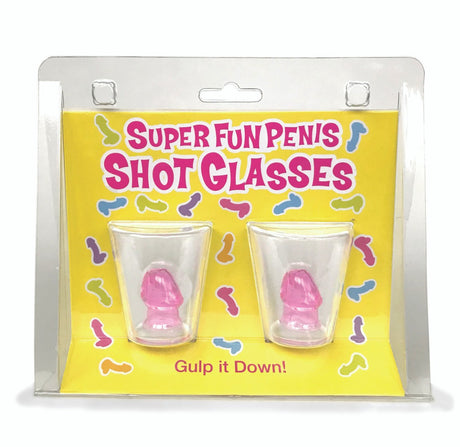 Super Fun Penis Shot Glasses - CANDYPRINTS Little Genie - Boutique Séduction