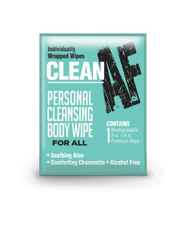 CLEAN Personal Cleansing Body Wipes - AF Little Genie - Boutique Séduction