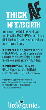 THICK Improves Girth - AF Little Genie - Boutique Séduction