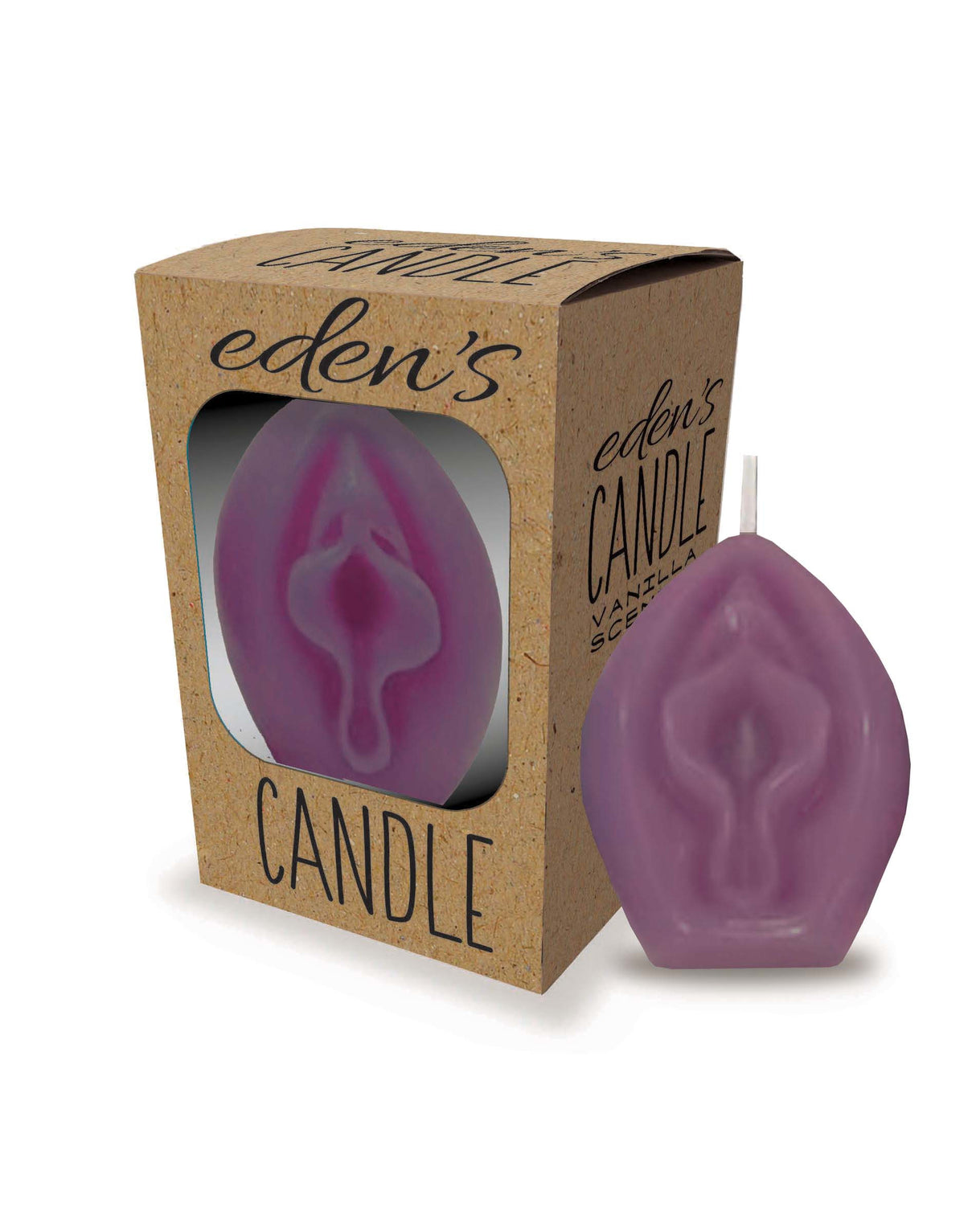 Vanilla Scented Vagina Candle - EDEN'S CANDLE Little Genie - Boutique Séduction