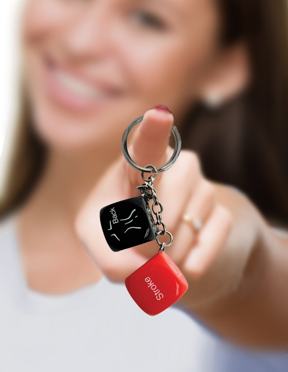 SEX DICE Key Chain - SUPER FUN Little Genie - Boutique Séduction