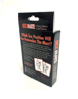 SEX MATE A Sexy Match Card Game - LITTLE GENIE Little Genie - Boutique Séduction