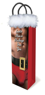 SANTA HAS A PACKAGE FOR YOU Gift Bag - LITTLE GENIE Little Genie - Boutique Séduction