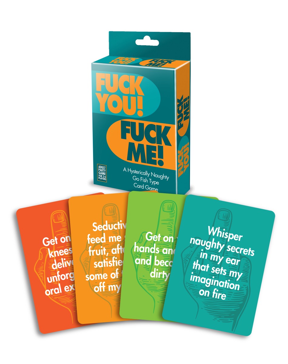 F*CK YOU! F*CK ME! Card Game - LITTLE GENIE Little Genie - Boutique Séduction