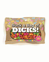 SUCK A BAG OF DICKS! Bag of Candy 85g - CANDYPRINTS Little Genie - Boutique Séduction