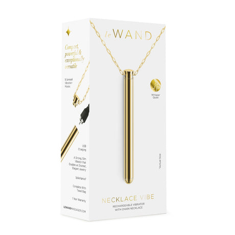 NECKLACE VIBE Vibrating Necklace - LE WAND Le Wand - Boutique Séduction