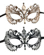 Mascarade mask - KBW - Laser-cut metal KBW - Boutique Séduction