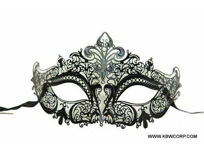 Mascarade mask - KBW - Laser-cut metal KBW - Boutique Séduction