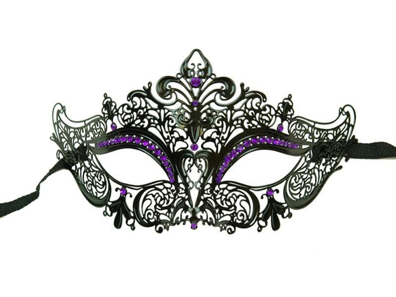 Mascarade mask - KBW - Laser-cut metal KBW - Boutique Séduction