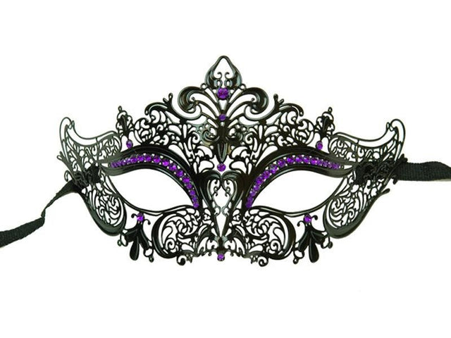 Mascarade mask - KBW - Laser-cut metal KBW - Boutique Séduction