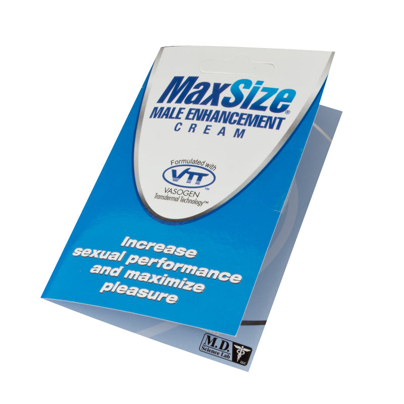 Enhancement Cream Formula - MAX SIZE Max Size - Boutique Séduction