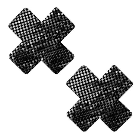 Pasties (2) - Neva Nude - Black Chainmail Neva Nude - Boutique Séduction