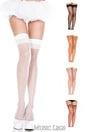 Sheer Thigh High Stocking - MUSIC LEGS Music Legs - Boutique Séduction