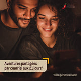 Passeport Plaisir - Itinéraire Mollo Passeport Plaisir - Aventures érotiques pour couples - Boutique Séduction