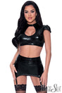 Wet Look 2Pc Set - EXPOSED Exposed - Boutique Séduction