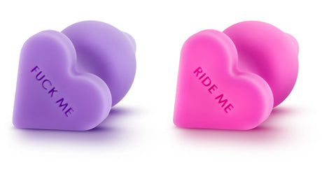 PLAY WITH ME! Naughtier Candy Heart - BLUSH Naughty Candy Hearts - Boutique Séduction