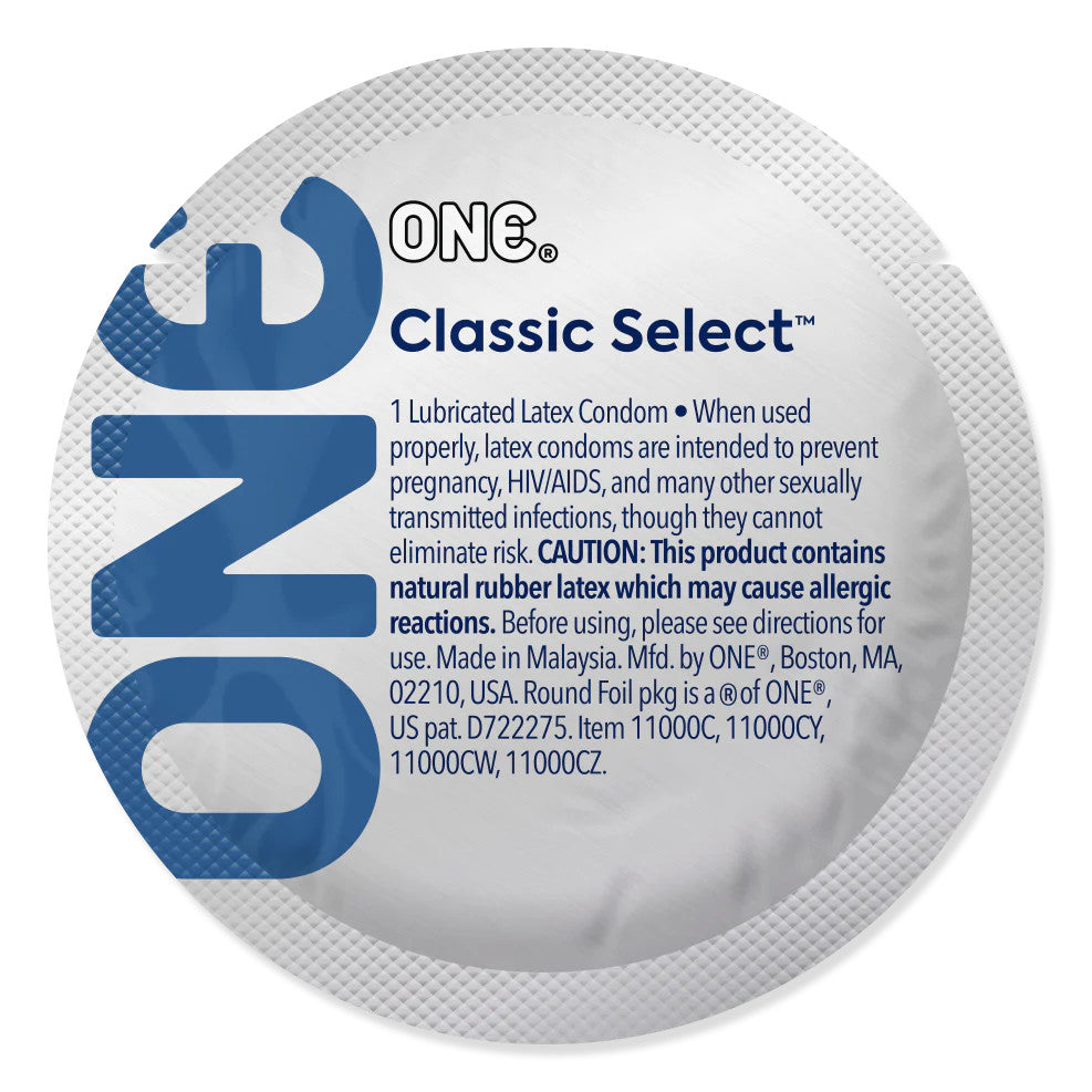 CLASSIC SELECT Ultra-Smooth Condom - ONE One Condom - Boutique Séduction