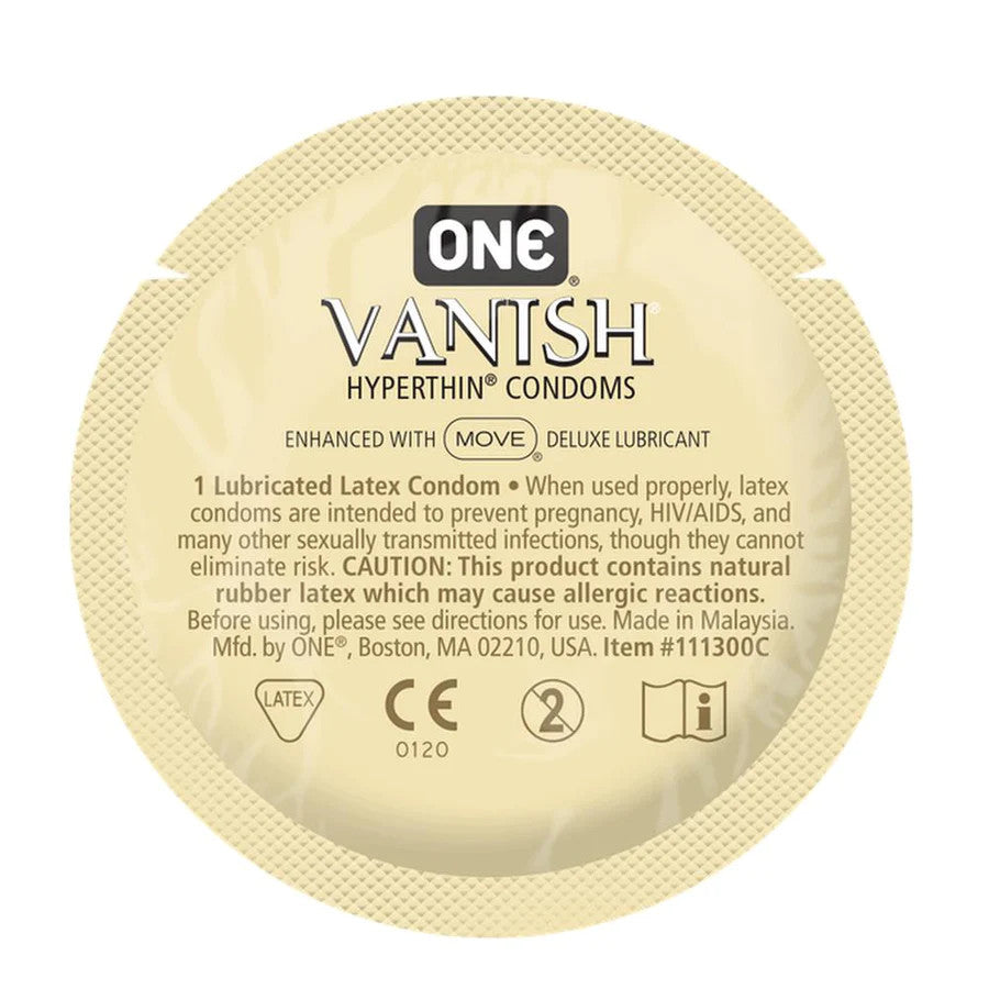 VANISH Hyperthin Condom - ONE One Condom - Boutique Séduction