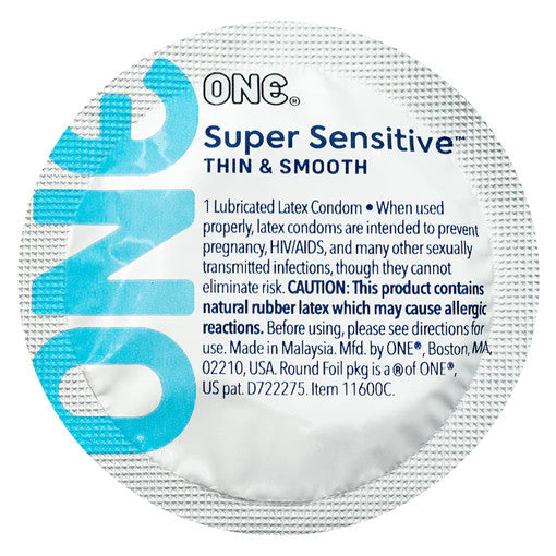 SUPER SENSITIVE Thin & Smooth Condom - ONE One Condom - Boutique Séduction