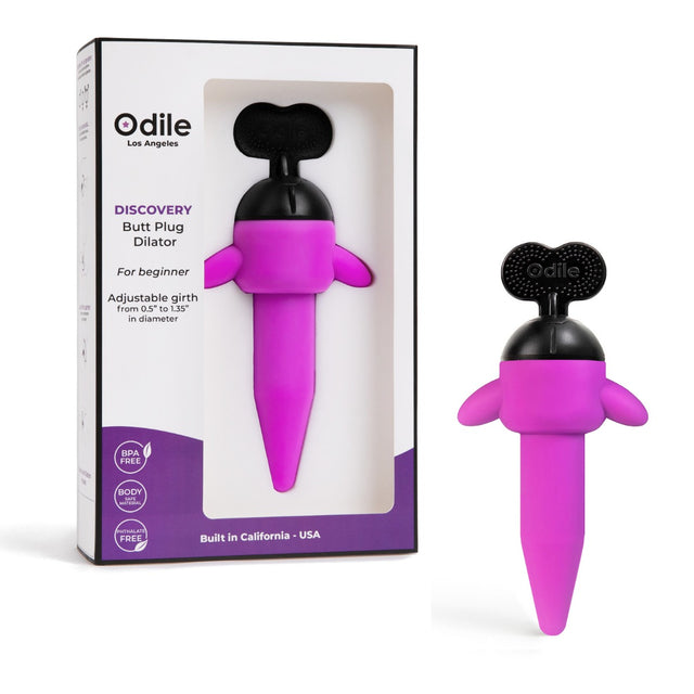 DISCOVERY Butt Plug Dilator - ODILE First Time - Boutique Séduction