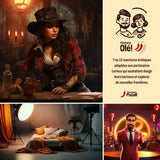 Passeport Plaisir - Itinéraire Olé! Passeport Plaisir - Aventures érotiques pour couples - Boutique Séduction