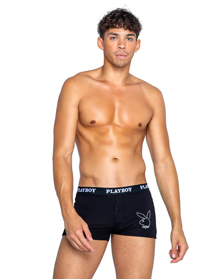 Mens Tuxedo Modal Boxer Briefs - PLAYBOY Playboy - Boutique Séduction