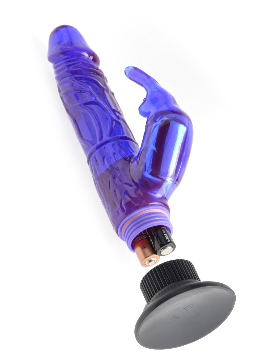 Vibrator with suction cup - Wall Banger - Deluxe bunny Wall Banger - Boutique Séduction