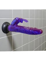 Vibrator with suction cup - Wall Banger - Deluxe bunny Wall Banger - Boutique Séduction