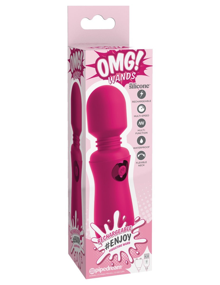 Mini wand massager - OMG! - #Enjoy OMG! - Boutique Séduction