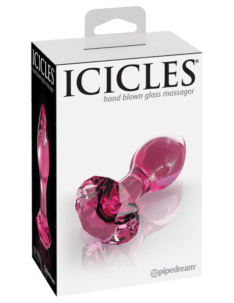 Glass butt plug - Icicles - No.79 Icicles - Boutique Séduction