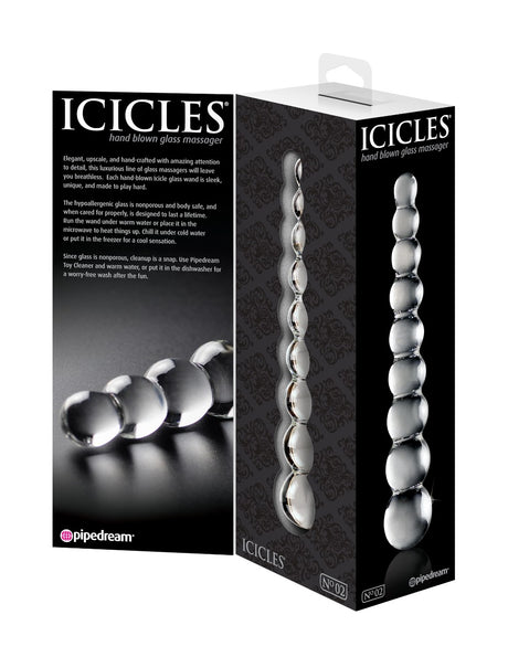 NO.02 Glass Dildo - ICICLES Icicles - Boutique Séduction