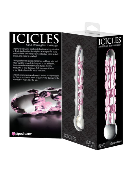 Glass dildo - Icicles - No.07 Icicles - Boutique Séduction