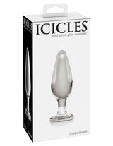 Glass butt plug - Icicles - No.26 Icicles - Boutique Séduction