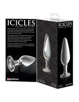 Glass butt plug - Icicles - No.26 Icicles - Boutique Séduction