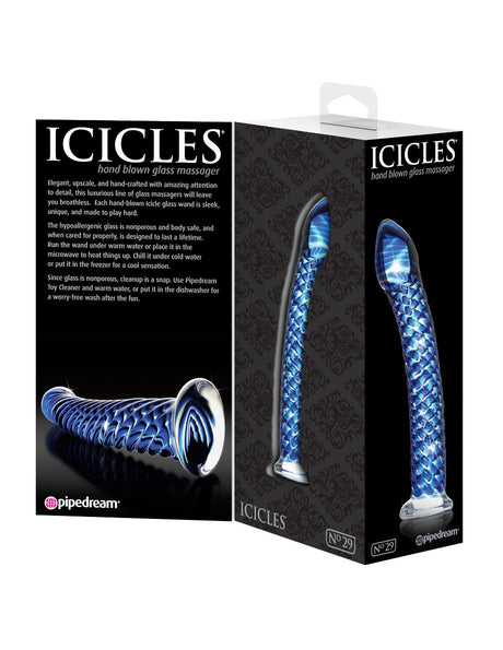 Glass dildo - Icicles - No.29 Icicles - Boutique Séduction