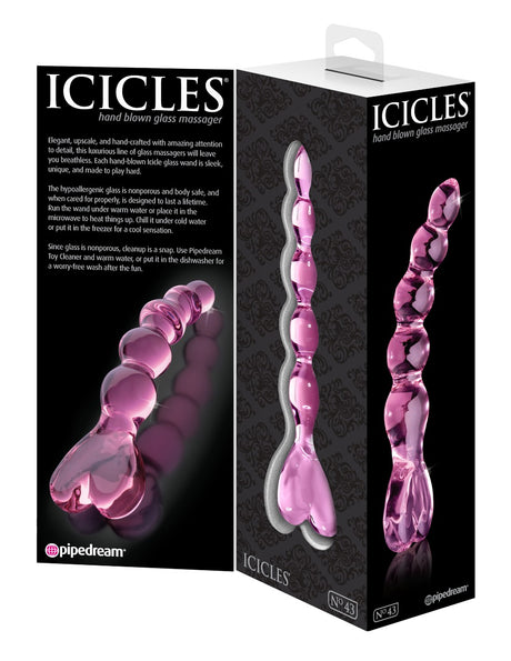 NO.43 Glass Dildo - ICICLES Icicles - Boutique Séduction