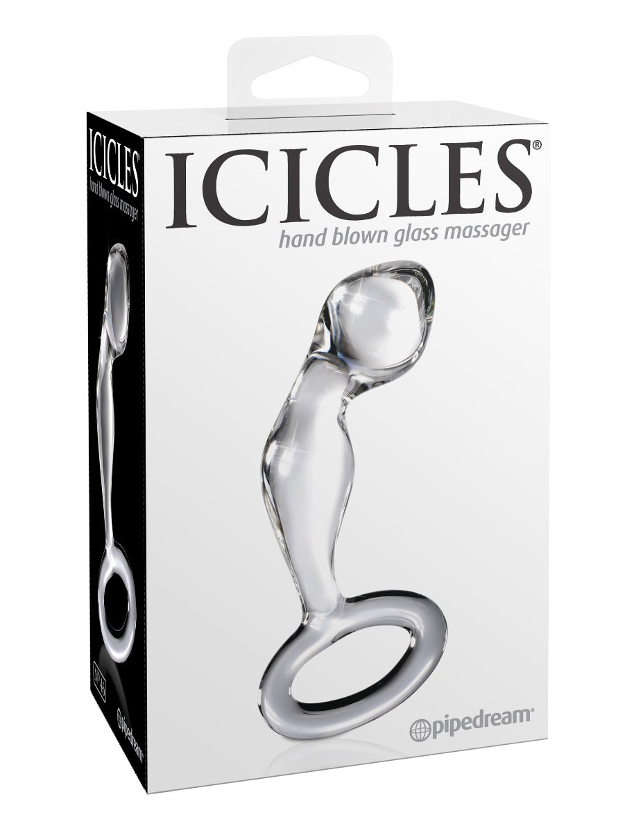 Glass Butt Plug - Icicles - No.46 Icicles - Boutique Séduction