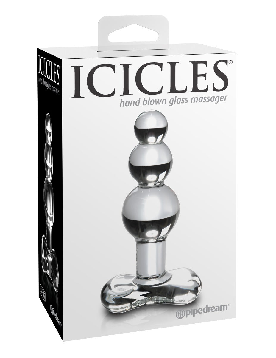 No.47 Glass Butt Plug - ICICLES Icicles - Boutique Séduction