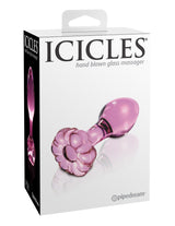 Glass Butt Plug - Icicles - No.48 Icicles - Boutique Séduction