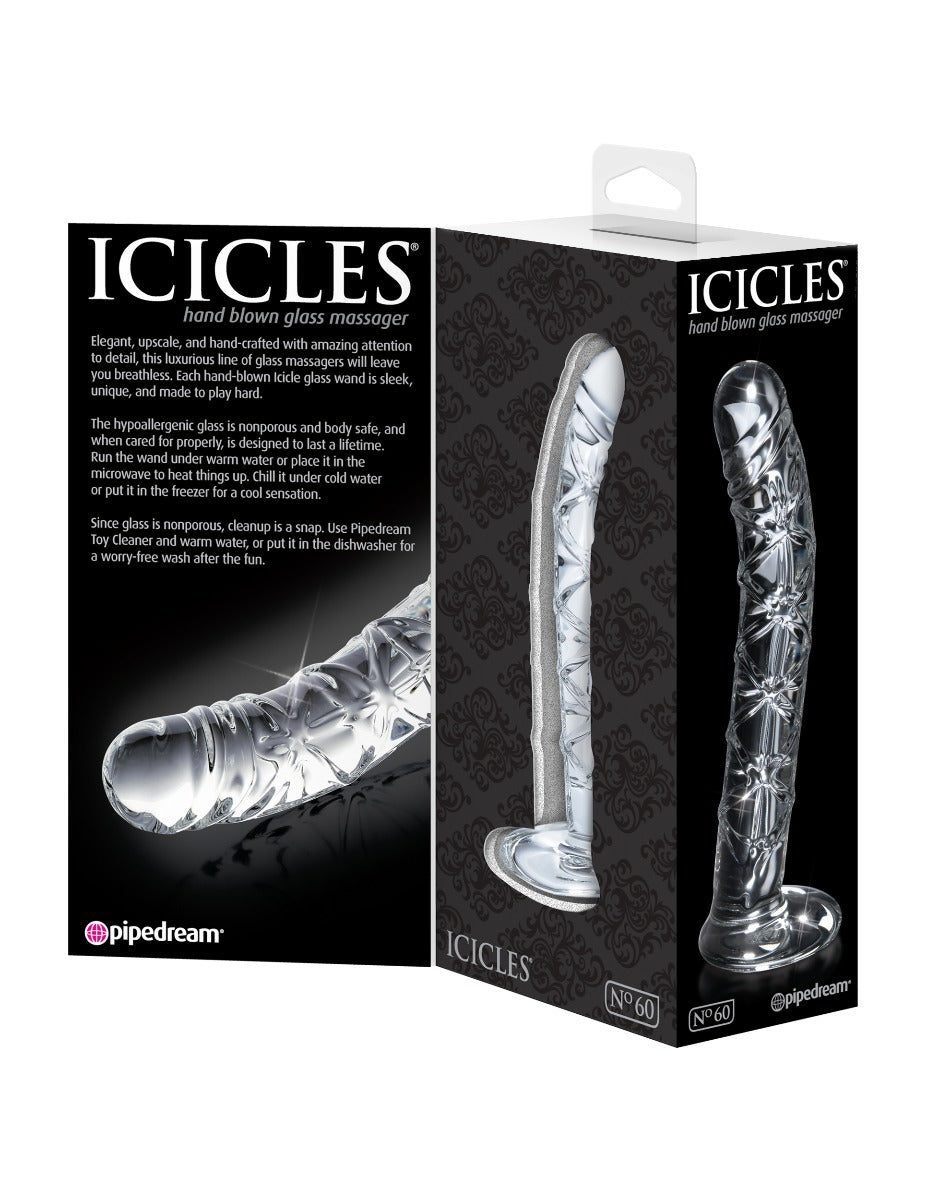 Glass dildo - Icicles - No.60 Icicles - Boutique Séduction