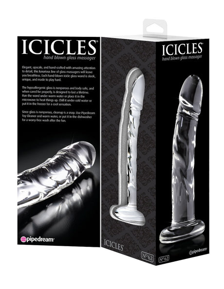 Glass dildo - Icicles - No.62 Icicles - Boutique Séduction