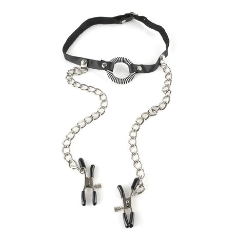 Nipple Clamps Fetish O-Ring Gags Fetish Fantasy series - Boutique Séduction