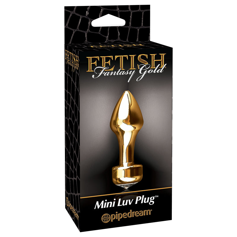 Mini Luv Plug Fetish Fantasy Gold - Boutique Séduction